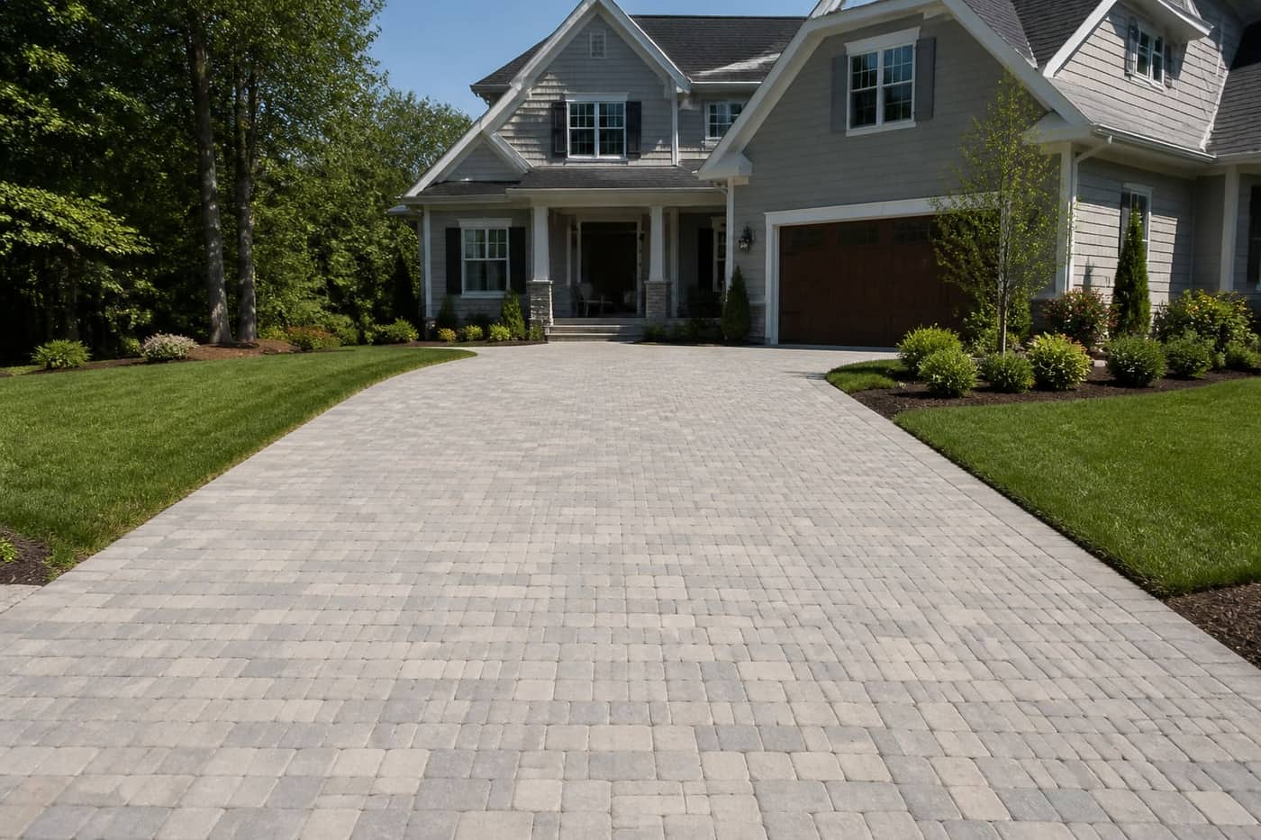 Paver patios and walkways across Charlotte Metro yards
