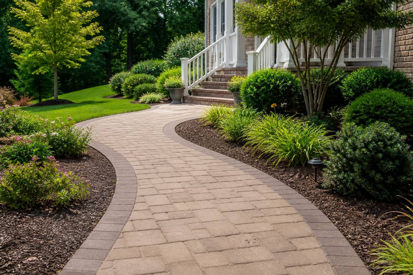 Walkway Pavers in Charlotte